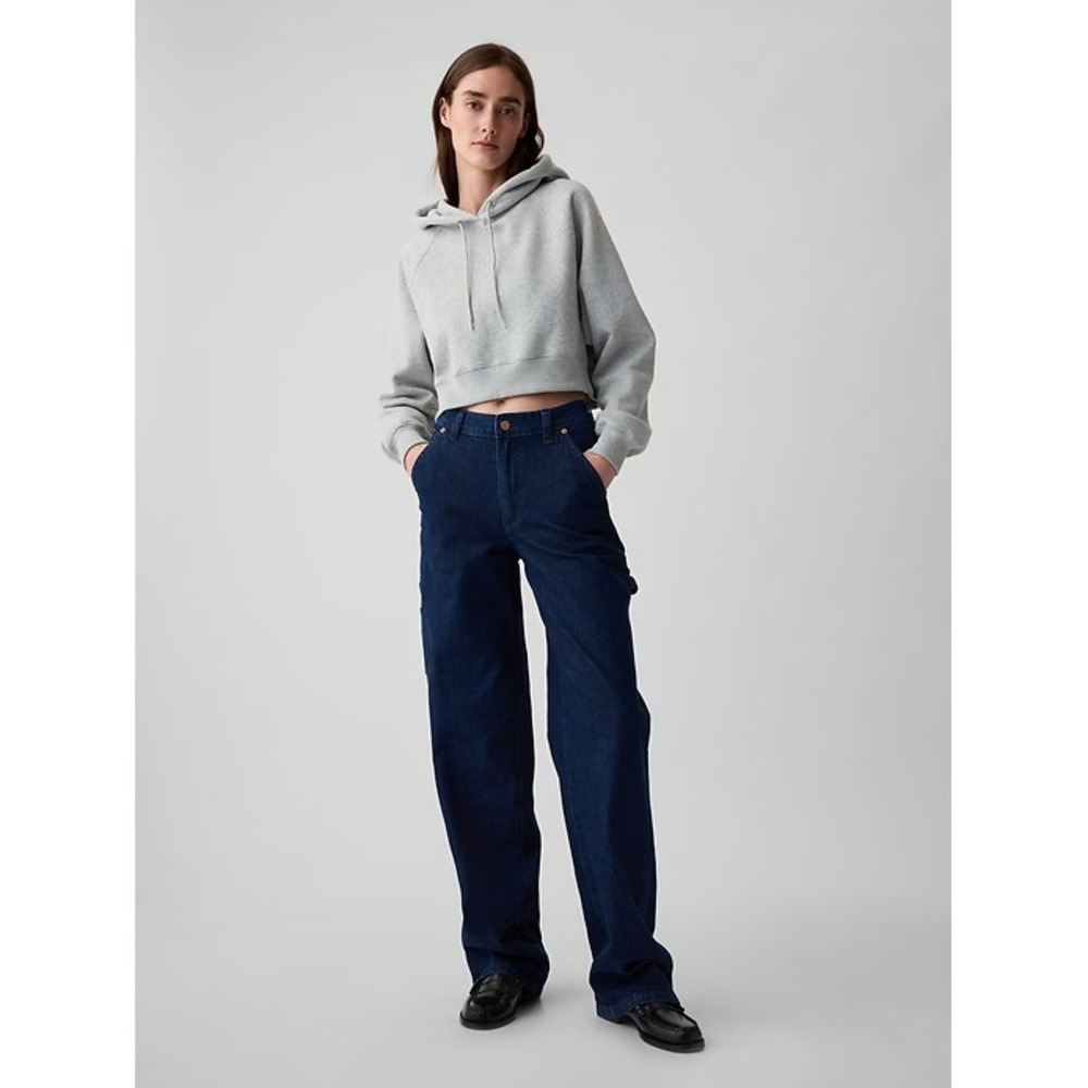 GAP Women's Straight-Leg Jeans in Dark Blue Indigo size 28/6 Tall